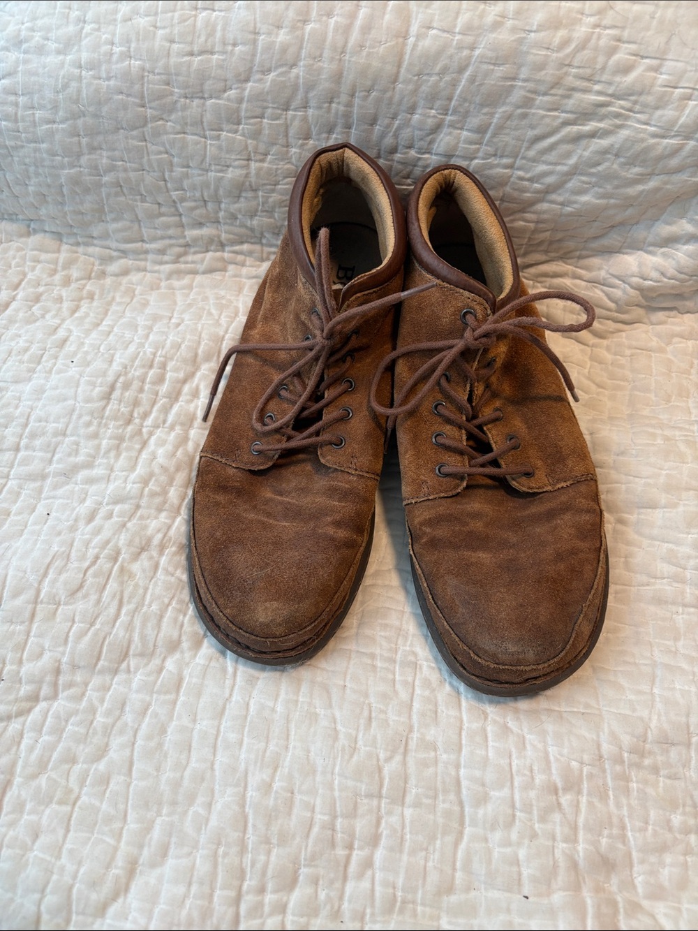 Born Men's Brown Suede Chukka Boots